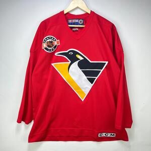 Vintage 90s Pittsburgh Penguins CCM NHL Hockey Jersey XL